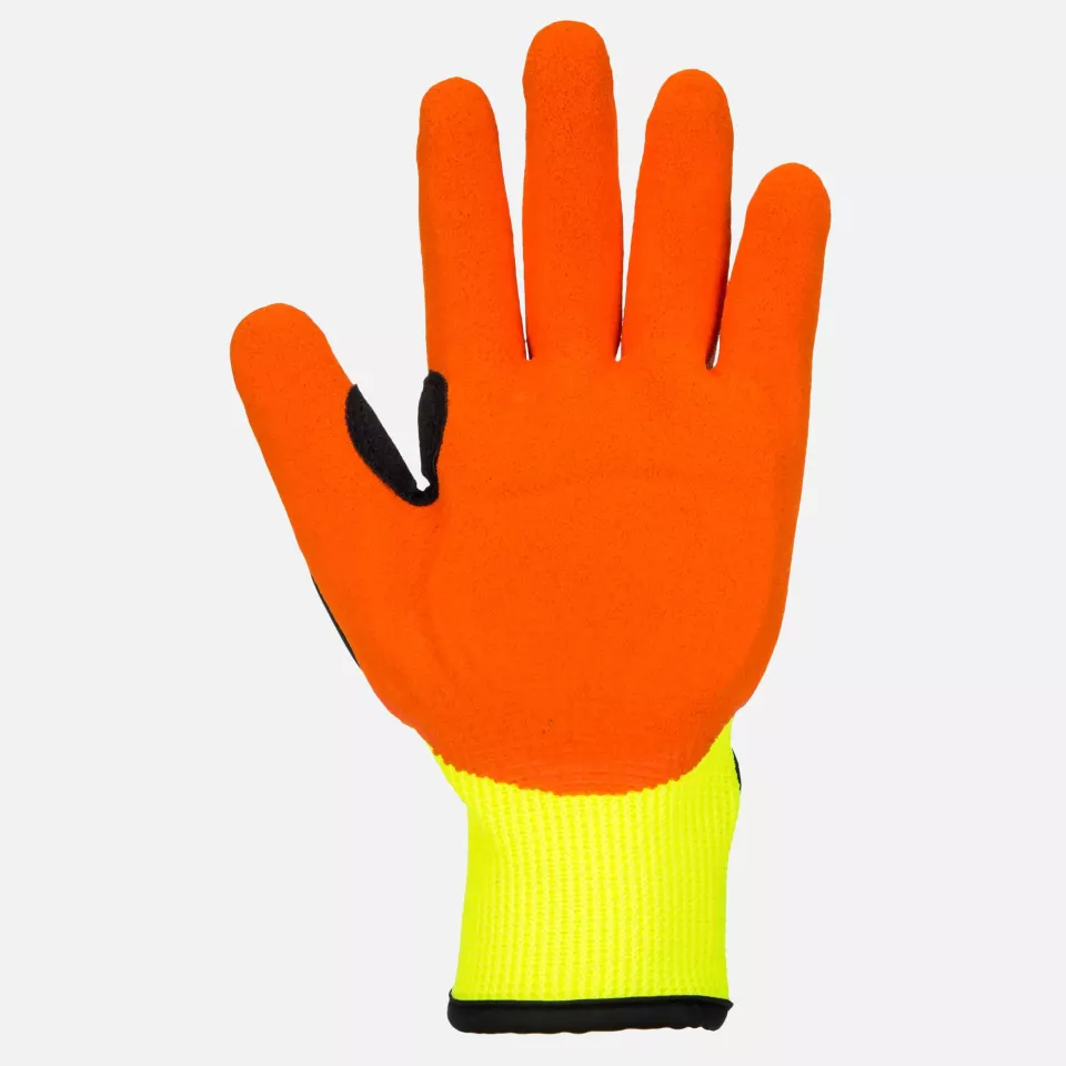 Portwest A721Y1R, Anti Impact Grip Glove, Yellow/Orange, image 2, gallery thumbnail
