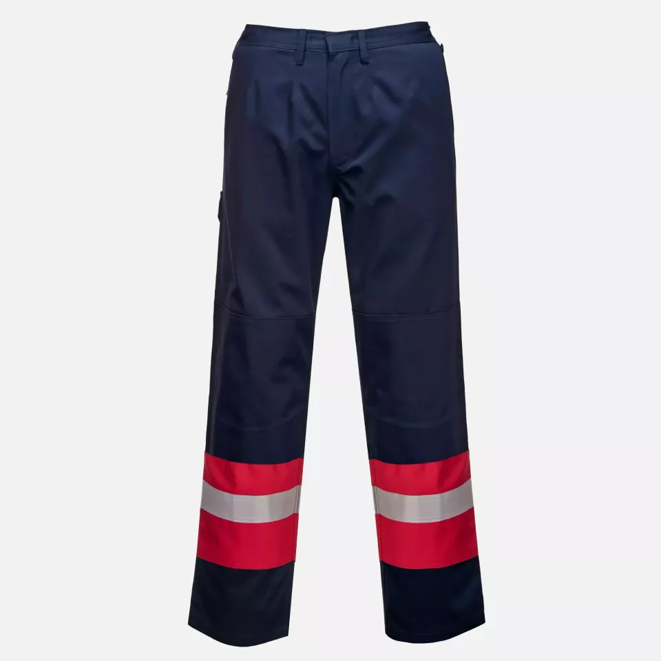 Portwest FR56NAR, Bizflame Work FR Trousers, Navy, image 1, gallery thumbnail