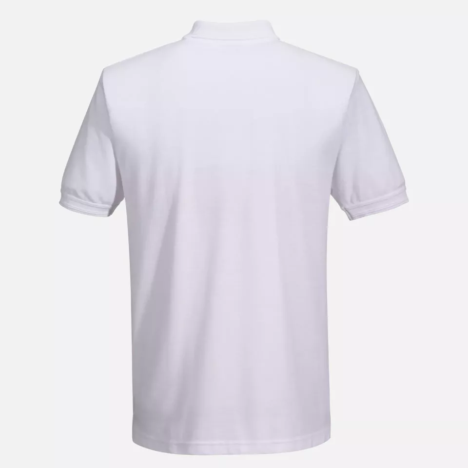 Portwest B210WHR, Naples Poloshirt Kurzarm, Weiß, image 2, gallery thumbnail