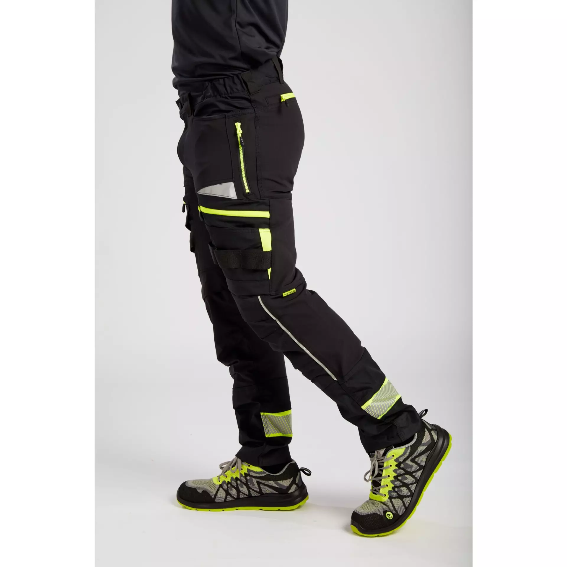 Portwest DX449BKR, DX4 Work Trousers, Black, image 7