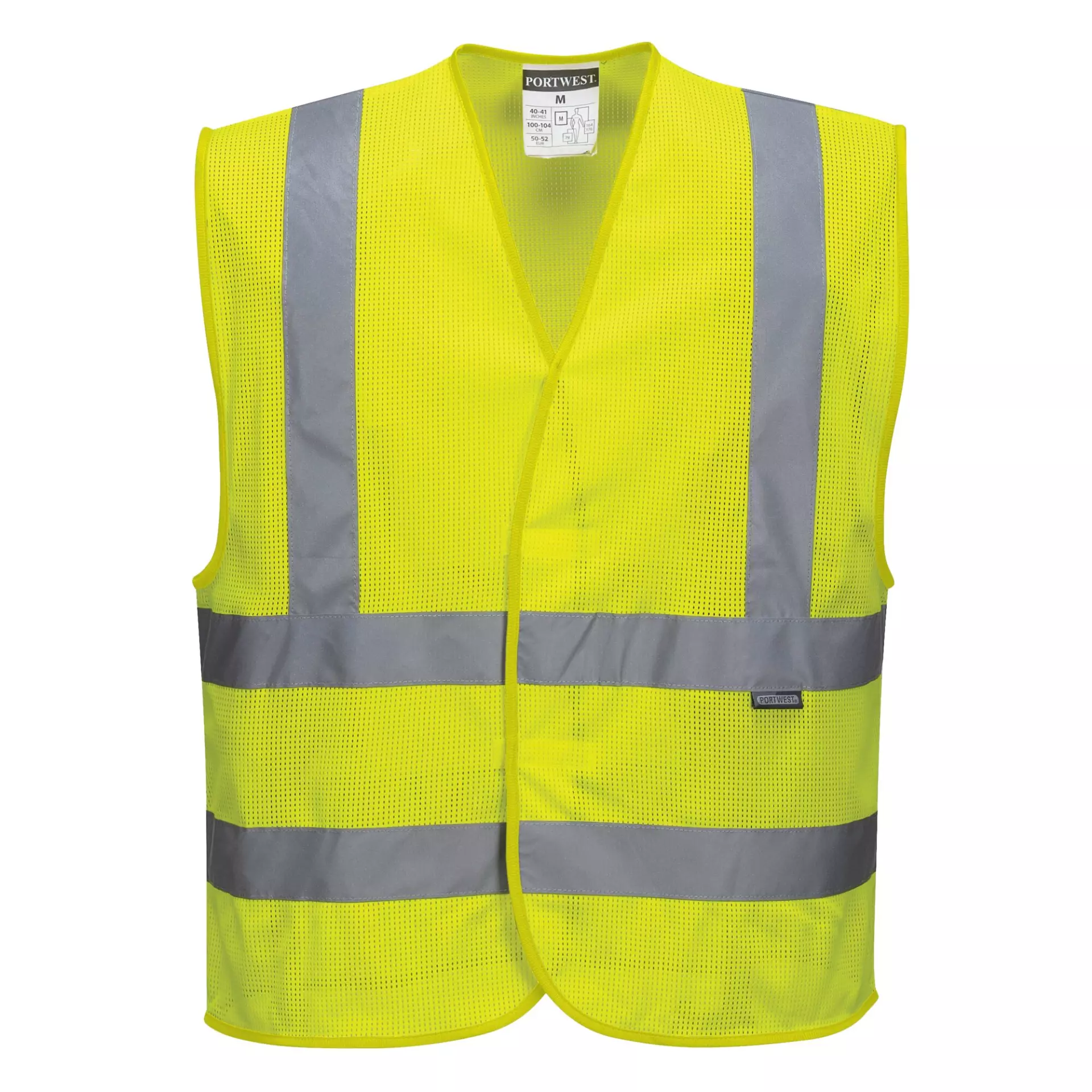 Portwest C370YER, Hi-Vis Mesh Band and Brace Vest, Yellow, image 1
