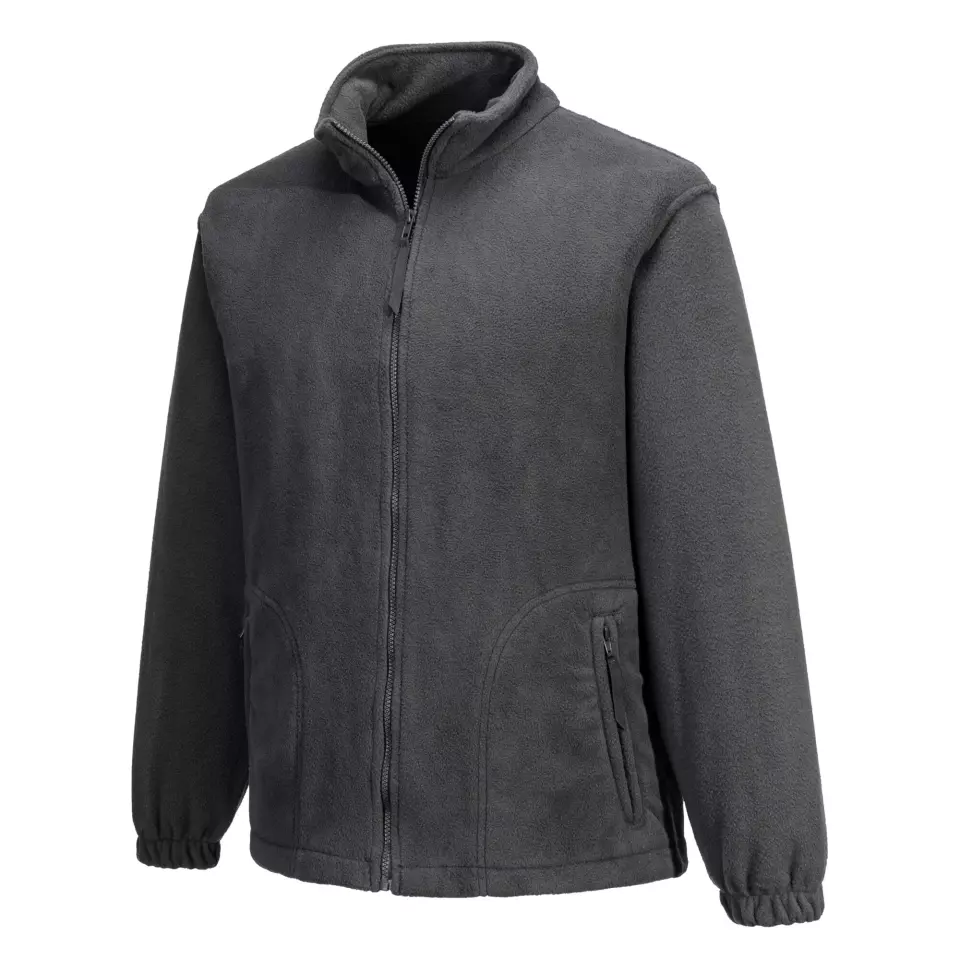 Portwest F400SGR, Argyll Heavy Fleece, Slate Grey, image 2, gallery thumbnail