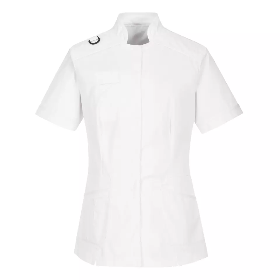 Portwest LW21WHR, Medical Tunic, White, image 1, gallery thumbnail