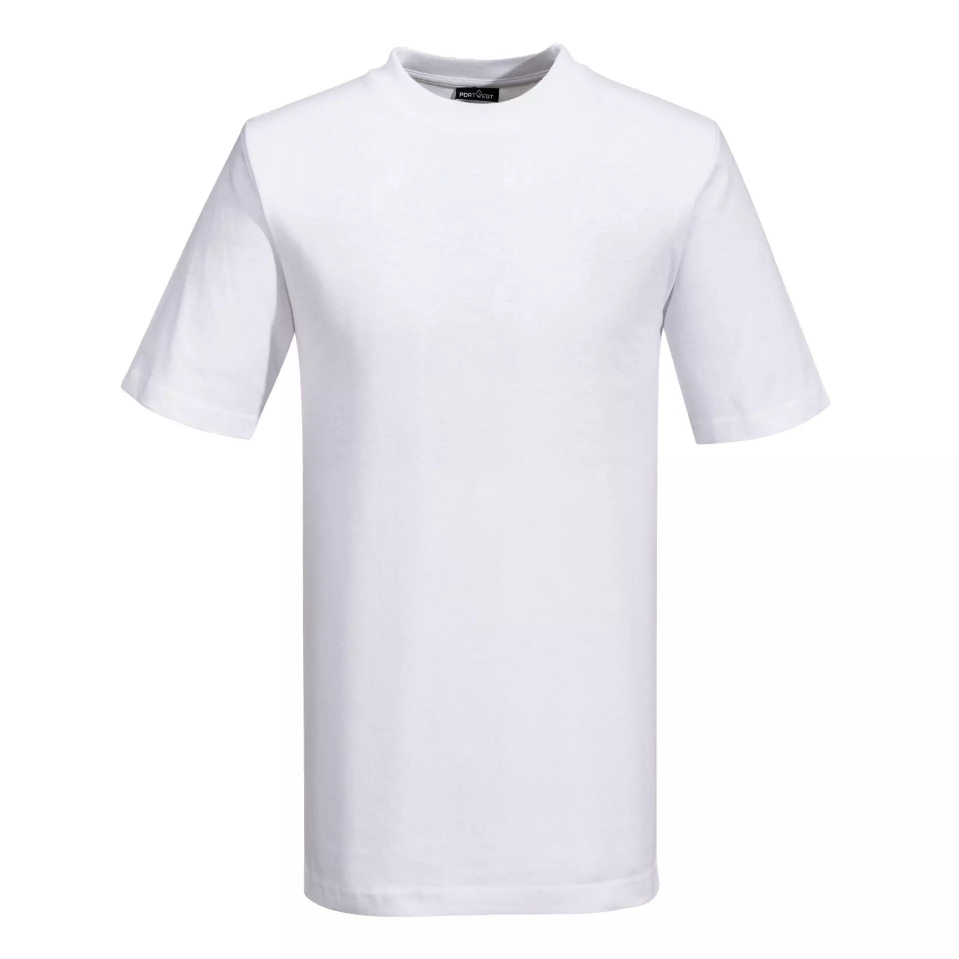 Portwest B195WHR, Turin Premium T-Shirt, White
