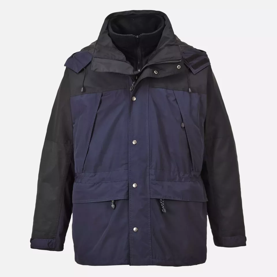 Portwest S532NAR, Orkney 3-in-1 Jacket, Navy, image 1, gallery thumbnail
