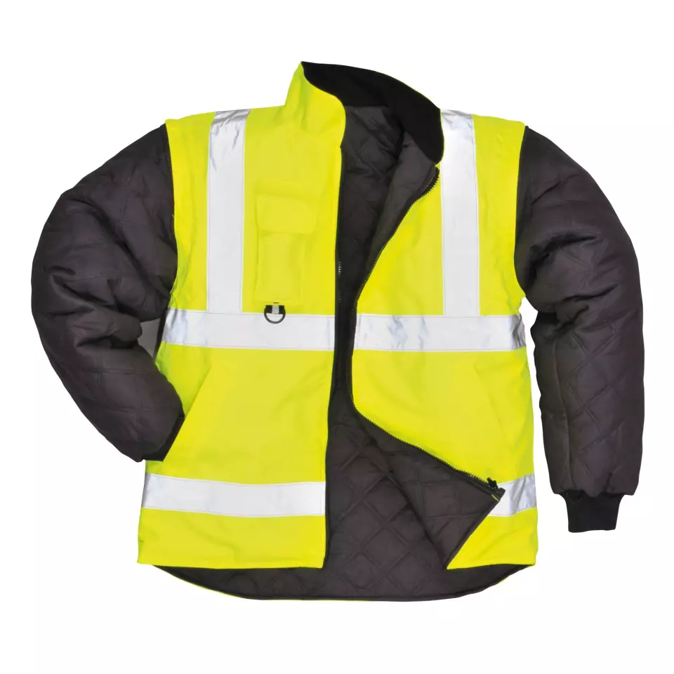 Portwest S427YER, Hi-Vis Breathable 7-in-1 Traffic Jacket, Yellow, image 10, gallery thumbnail