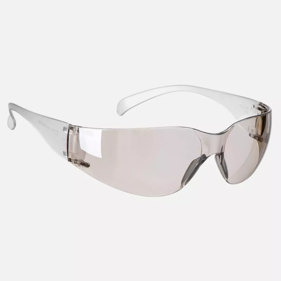 Portwest PW32MIR, Wrap Around Schutzbrille, Silber, image 1, gallery thumbnail