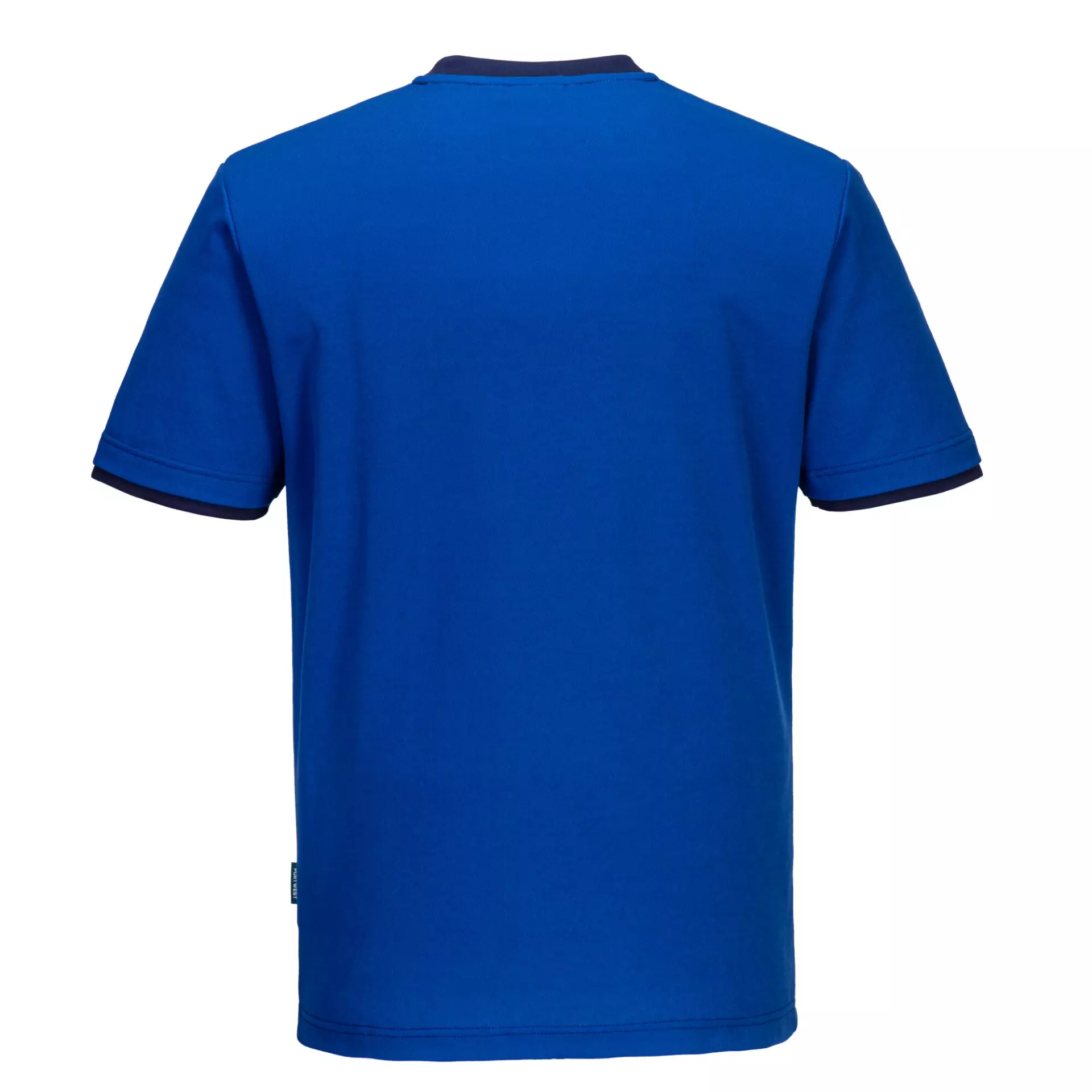 Portwest PW211RNA, PW2 Cotton Comfort T-Shirt S/S, Royal/Navy, image 2