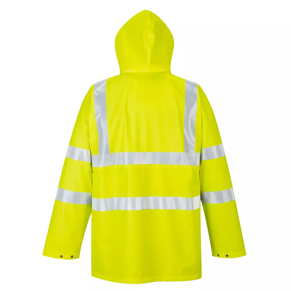 Portwest S491YER, Sealtex Ultra Hi-Vis Rain Jacket, Yellow, image 2, gallery thumbnail