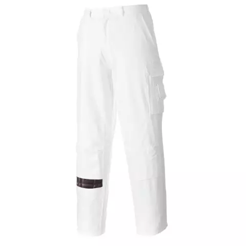 Portwest Painters Trousers, White