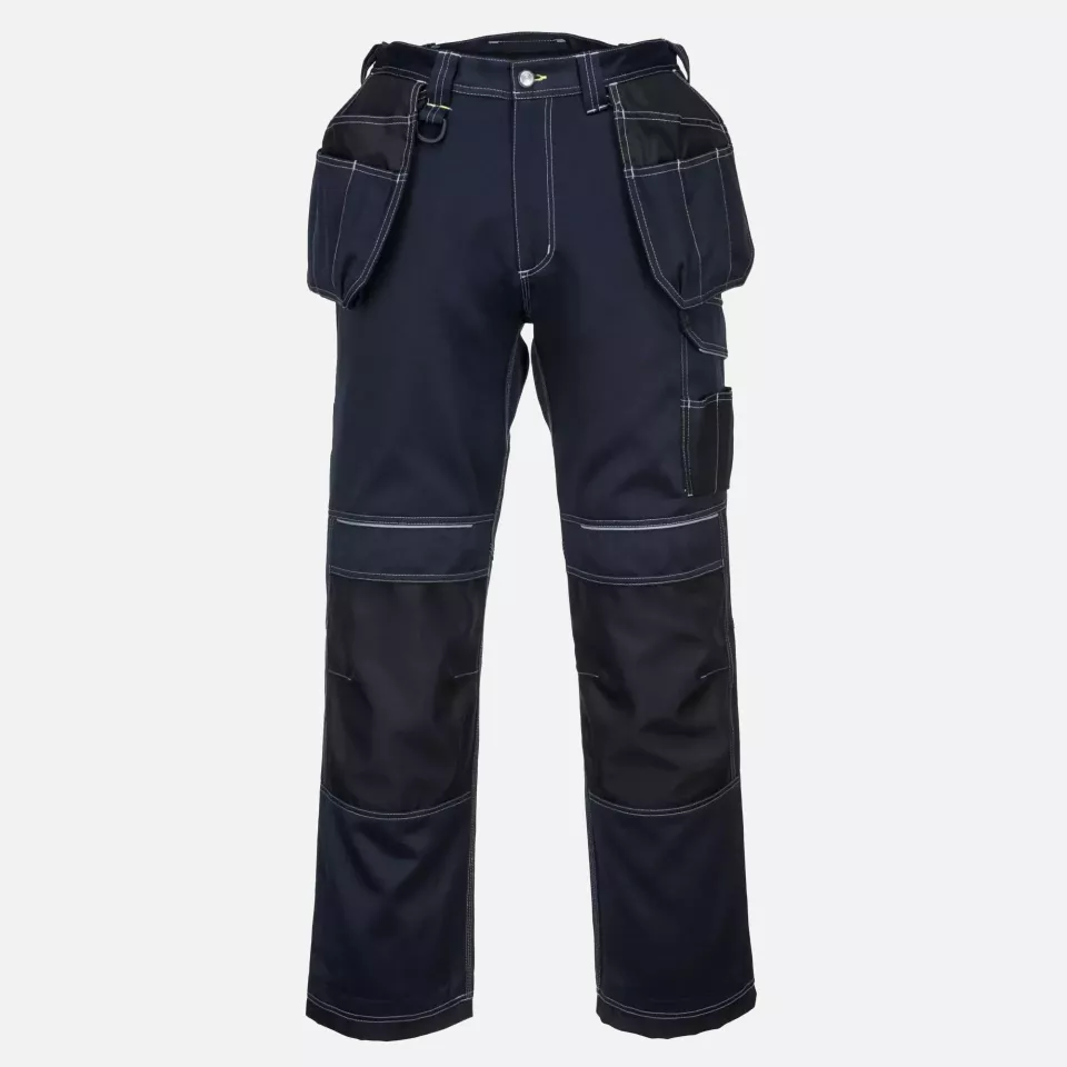 Portwest T602NBR, PW3 Holster Arbeitshose, Marine/Schwarz, image 1, gallery thumbnail