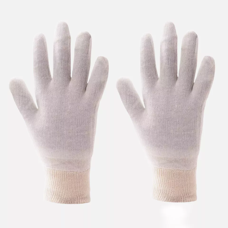 Portwest A050BER, Stockinette Knitwrist Glove, Size XL, Beige, image 1, gallery thumbnail