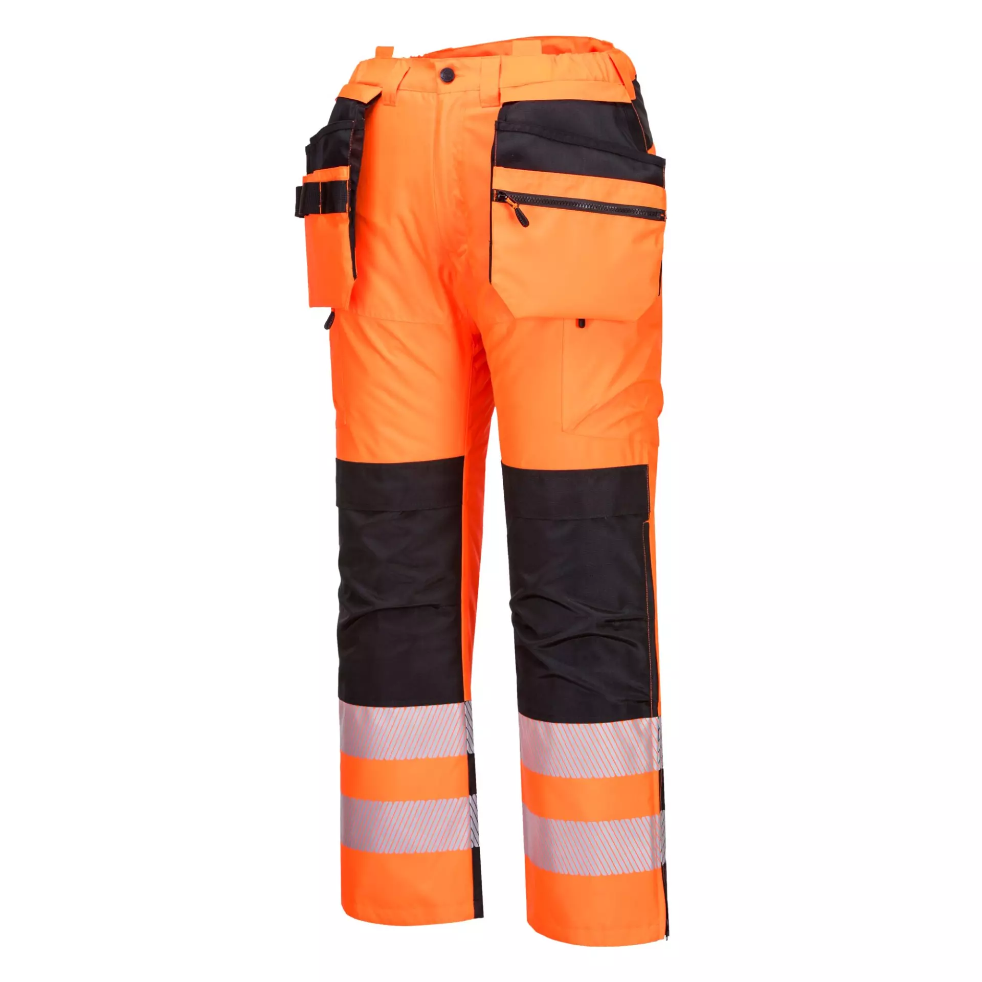 Portwest PW351OBR, PW3 Hi-Vis Winter Trousers, Orange/Black, image 7