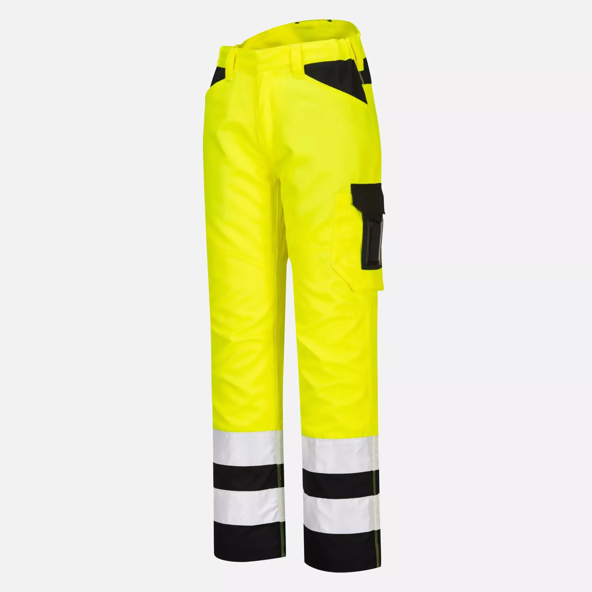 Portwest PW241YBR, PW2 Hi-Vis Service Trousers, Yellow/Black, image 6