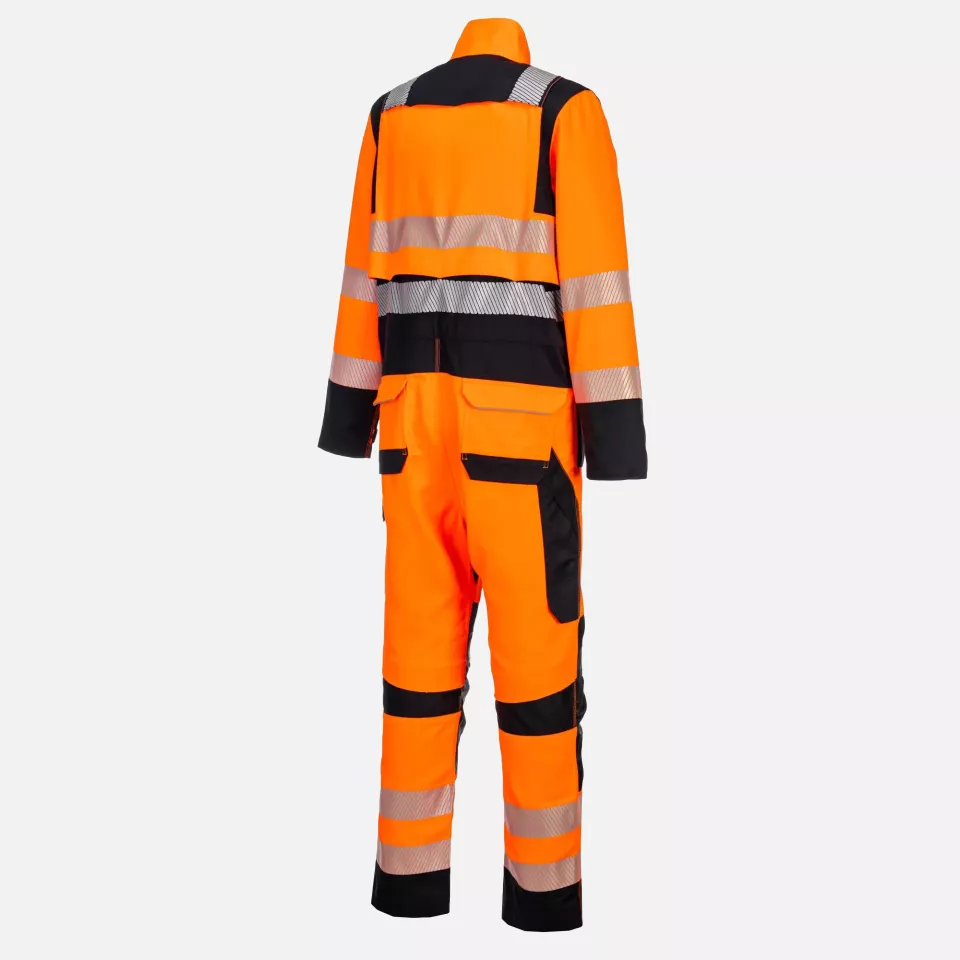 Portwest FR509OBR, PW3 FR Modaflame HVO Overall, Orange/Schwarz, image 2, gallery thumbnail