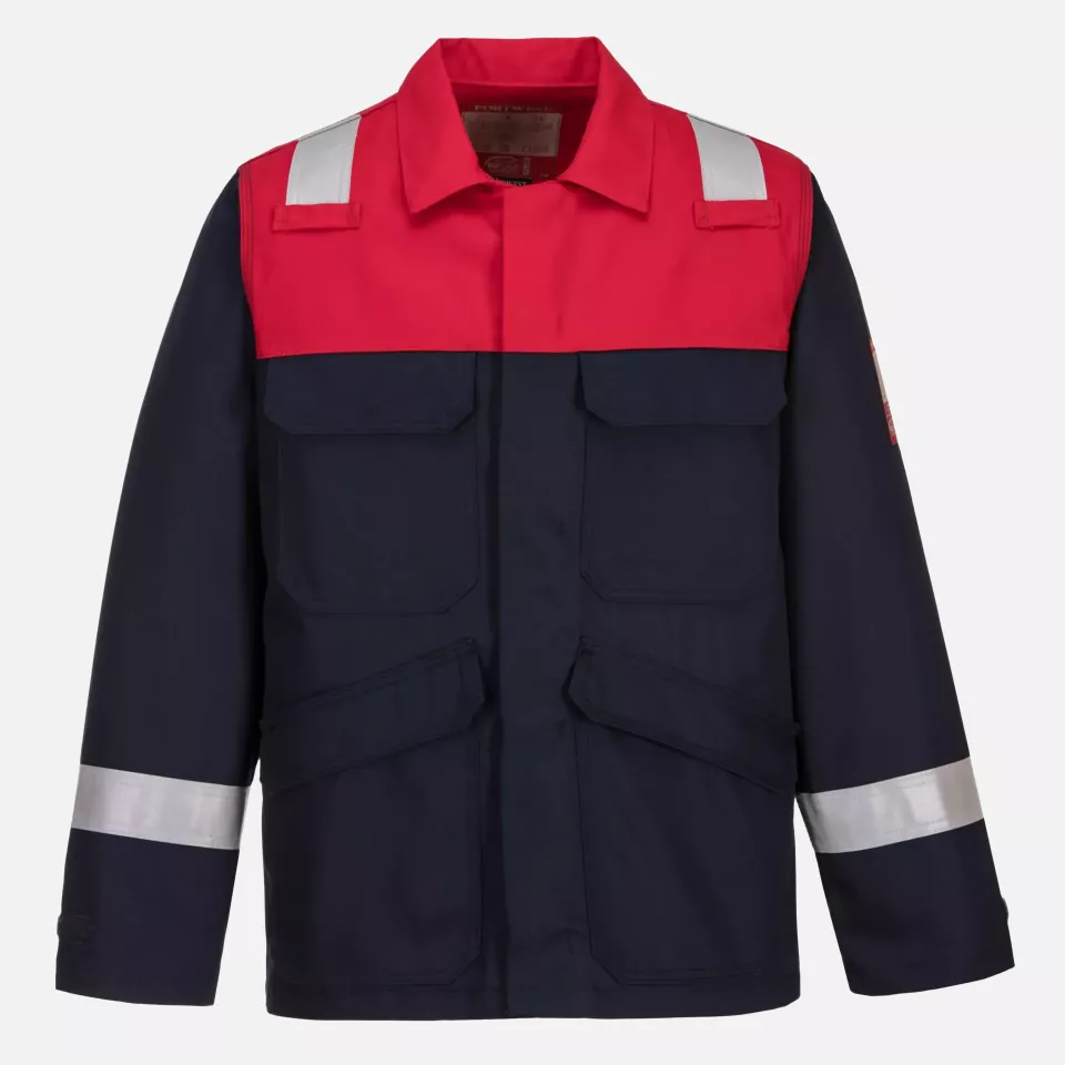 Portwest FR55NAR, Bizflame Work FR Jacket, Navy, image 1, gallery thumbnail