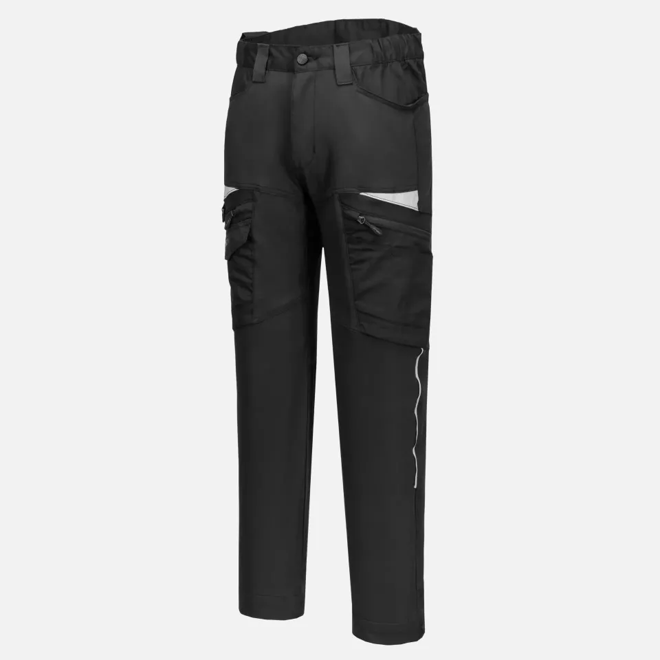 Portwest DX443BKR, DX4 Service Trousers, Black, image 5, gallery thumbnail