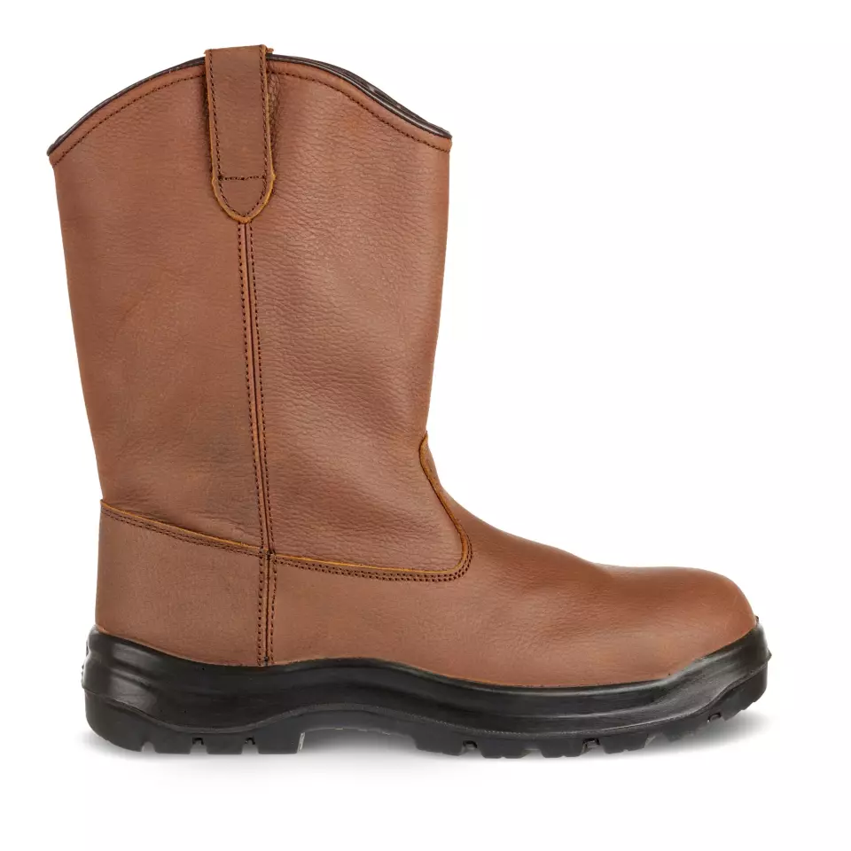 Portwest FC16BRR, Composite Leather Rigger Boot S3S HRO FO SR, Brown, image 1, gallery thumbnail
