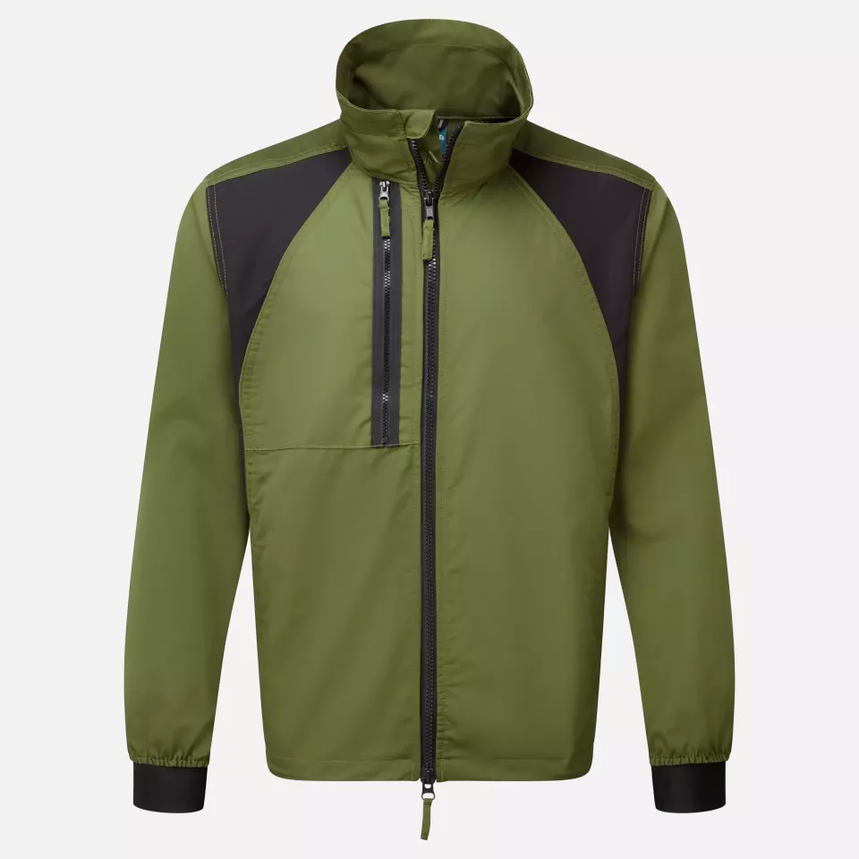 Portwest CD885OGR, WX2 Eco Stretch Work Jacket, Olive Green, image 1, gallery thumbnail