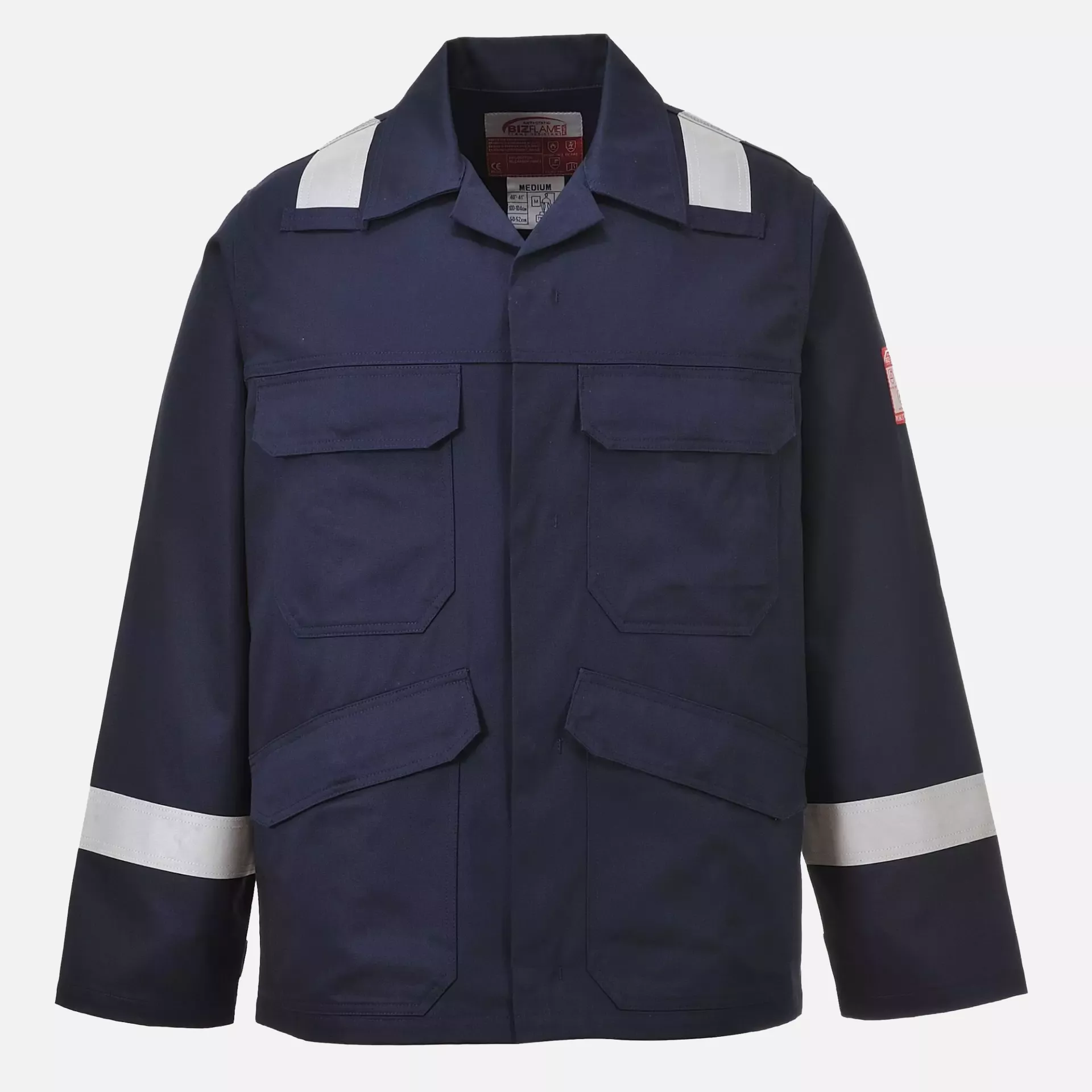 Portwest FR25NAR, Bizflame Work Jacket, Navy, image 1