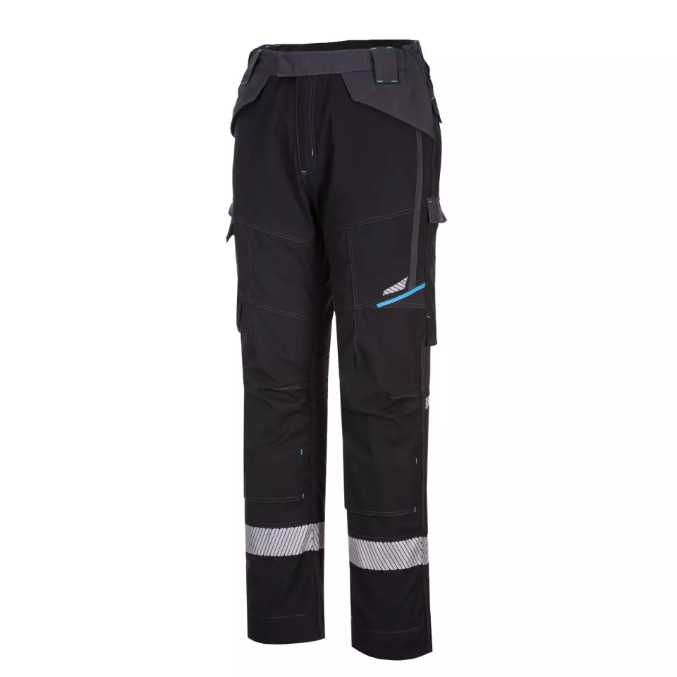 Portwest FR402BKR, WX3 FR Modaflame Service Trousers, Black, image 5, gallery thumbnail