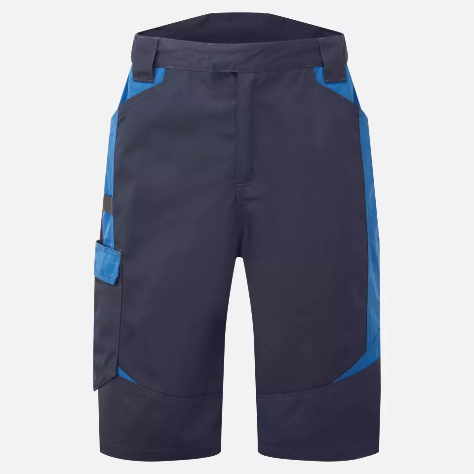 Portwest T748DNR, WX3 Industrial Wash Shorts, Dark Navy, image 1, gallery thumbnail