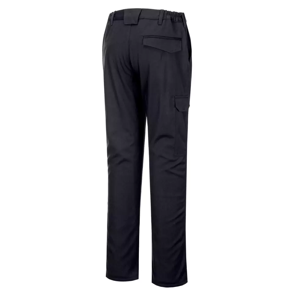 Portwest FR64NAR, Aluflame Work Molten Metal FR Trousers, Navy, image 3, gallery thumbnail