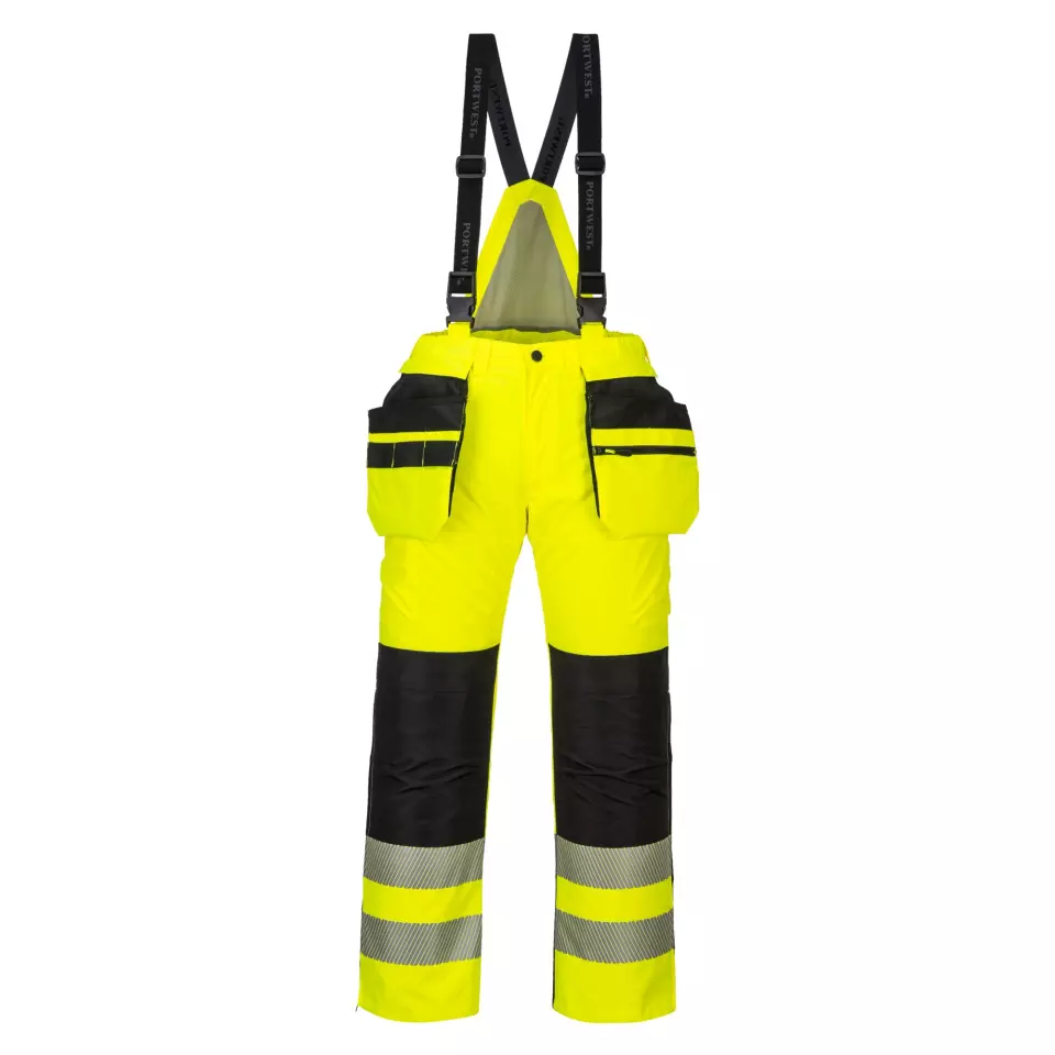Portwest PW351YBR, PW3 Hi-Vis Winterhose, Gelb/Schwarz, image 1, gallery thumbnail