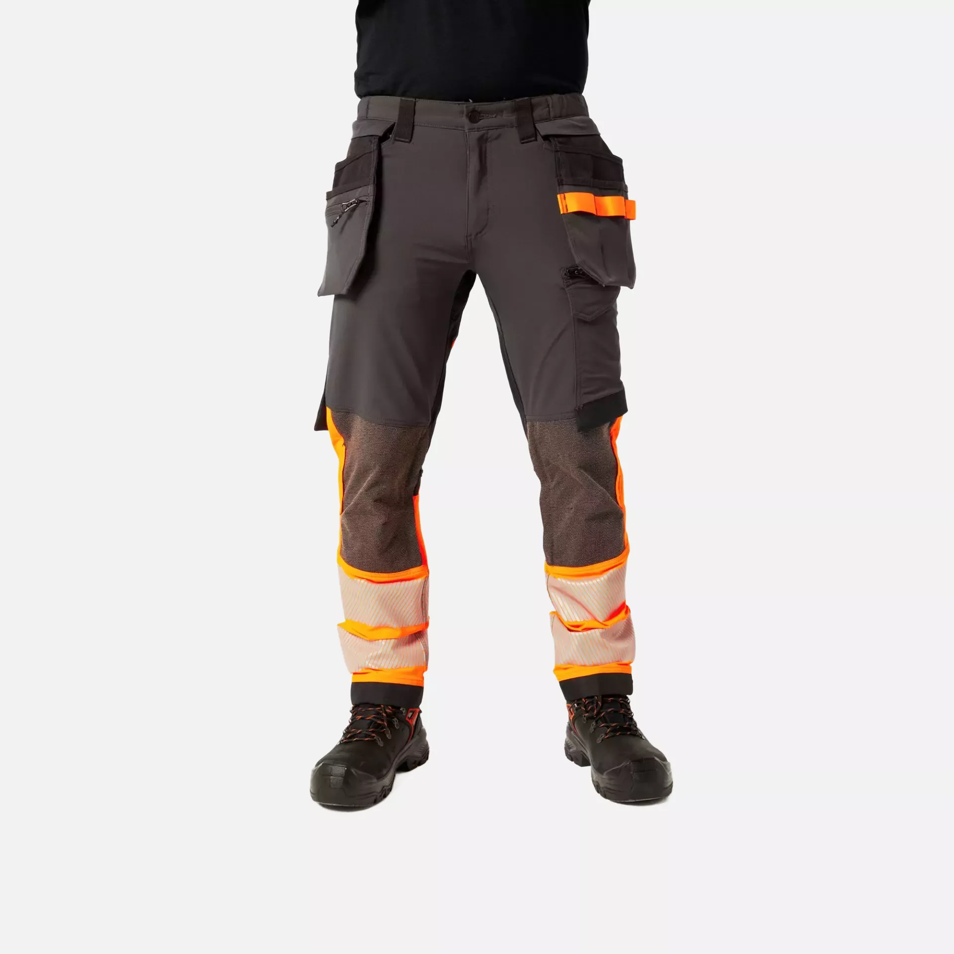 Portwest B1601BKO, T-Rex Mid/T-Wall Mid S3S HRO CI HI LG FO SR, Black/Orange, image 2