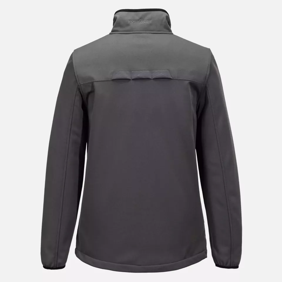 Portwest T756MGR, WX3 Full Zip Tech Fleece, Metal Grey, image 2, gallery thumbnail