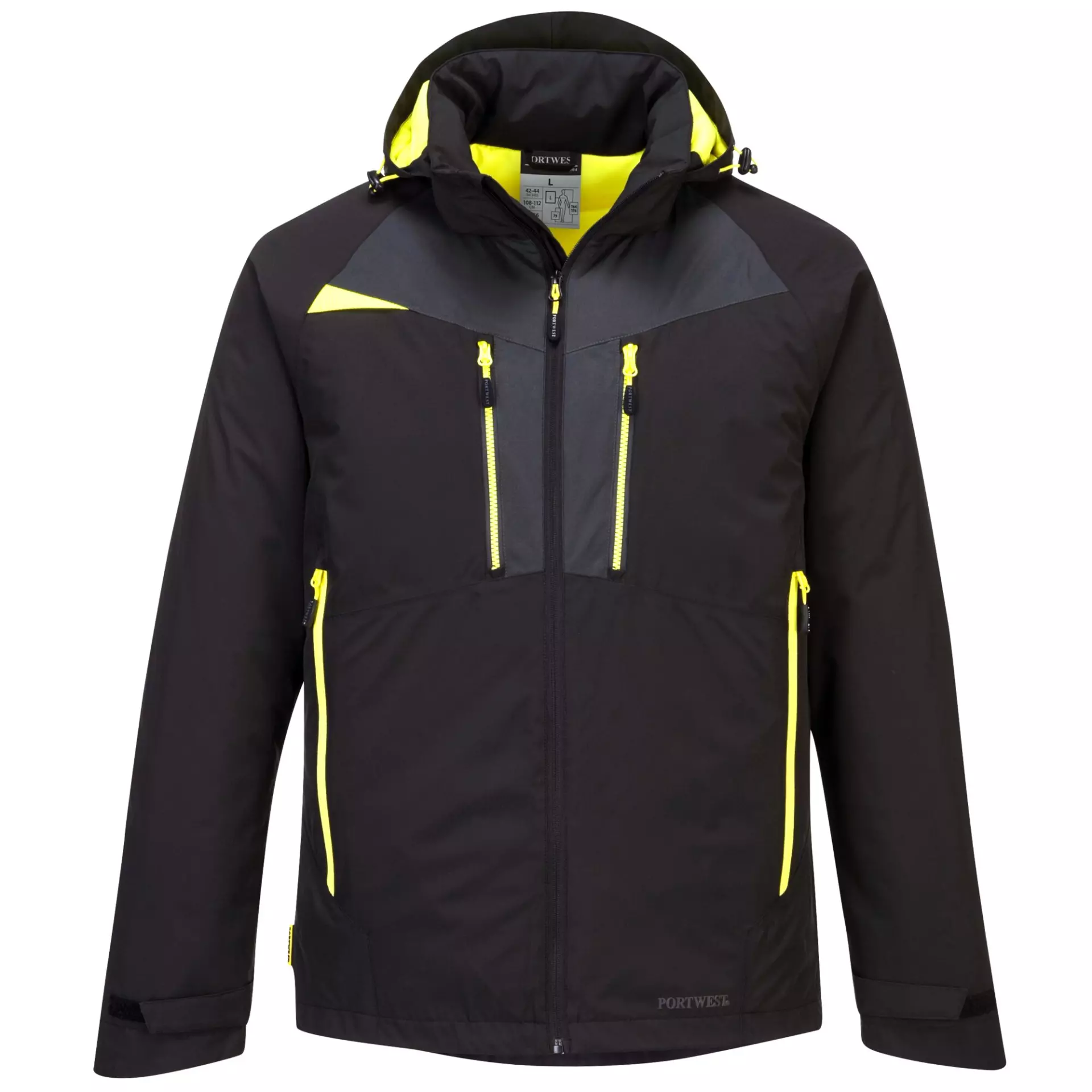 Portwest DX460BKR, DX4 Winter Jacket, Black, image 1