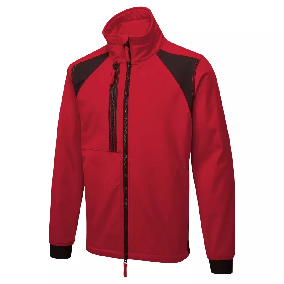Portwest CD870DRR, WX2 Eco Softshell (2L), Deep Red, image 3, gallery thumbnail