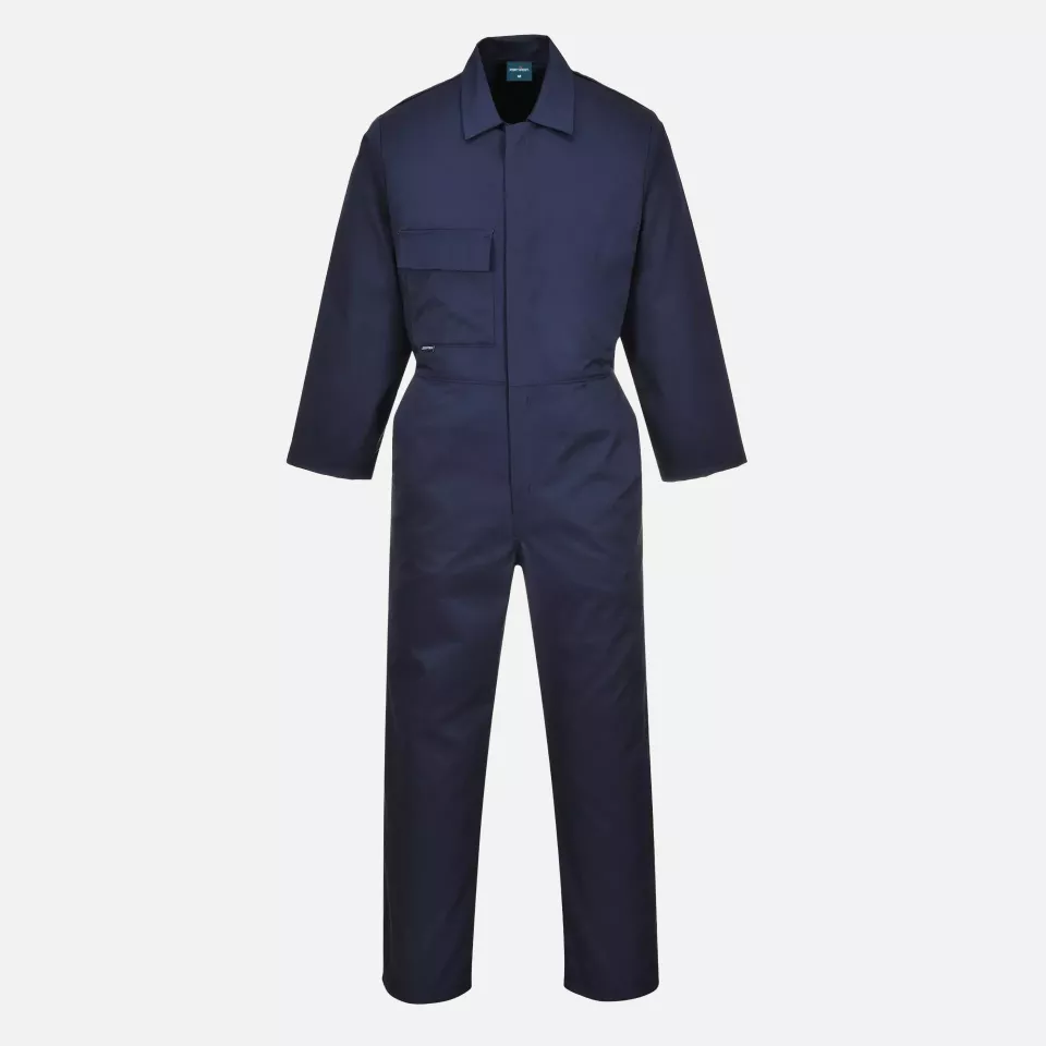 Portwest 2802NAR, Standard Coverall, Navy, image 1, gallery thumbnail