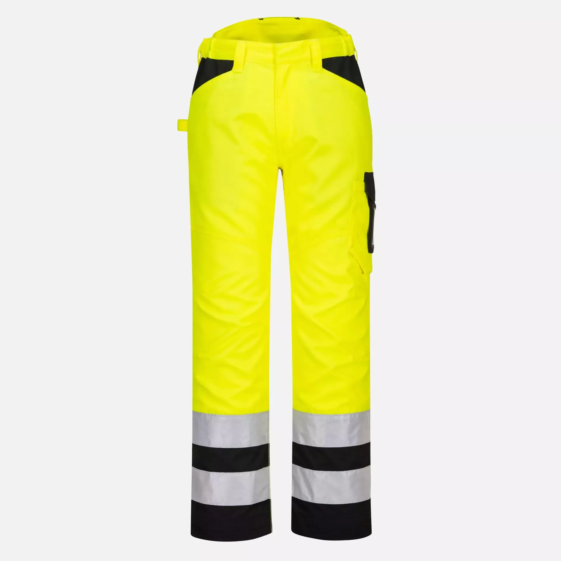 Portwest PW241YBR, PW2 Hi-Vis Service Trousers, Yellow/Black, image 3