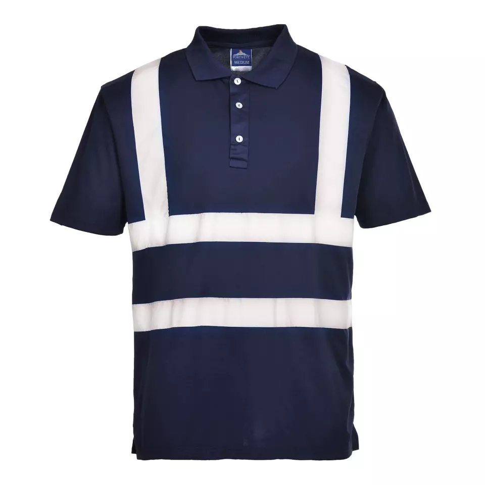 Portwest F477NAR, Iona Poloshirt, Navy, image 1, gallery thumbnail