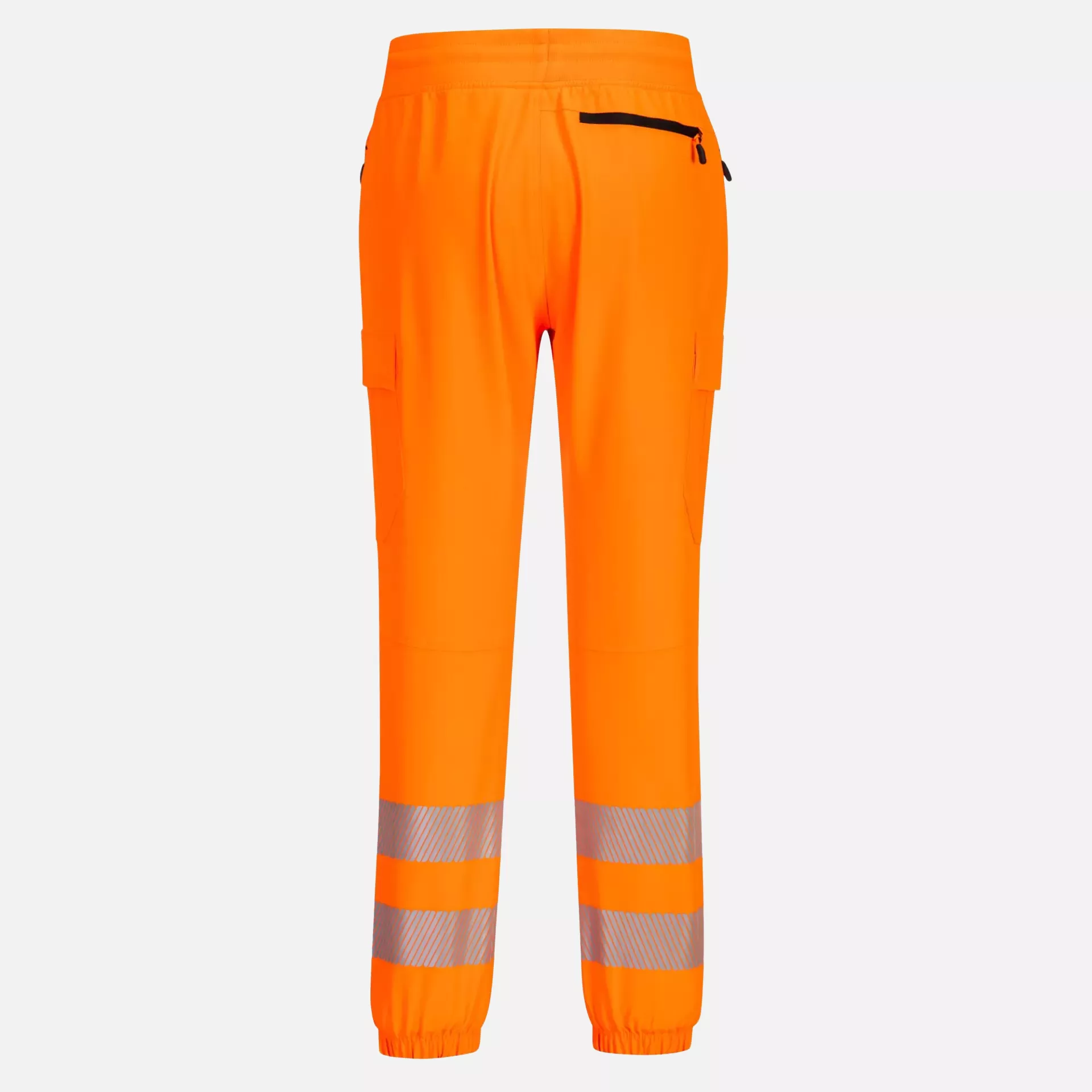 Portwest KX346OBR, PW3 Hi-Vis Flexi Jogginghose, Orange/Schwarz, image 2