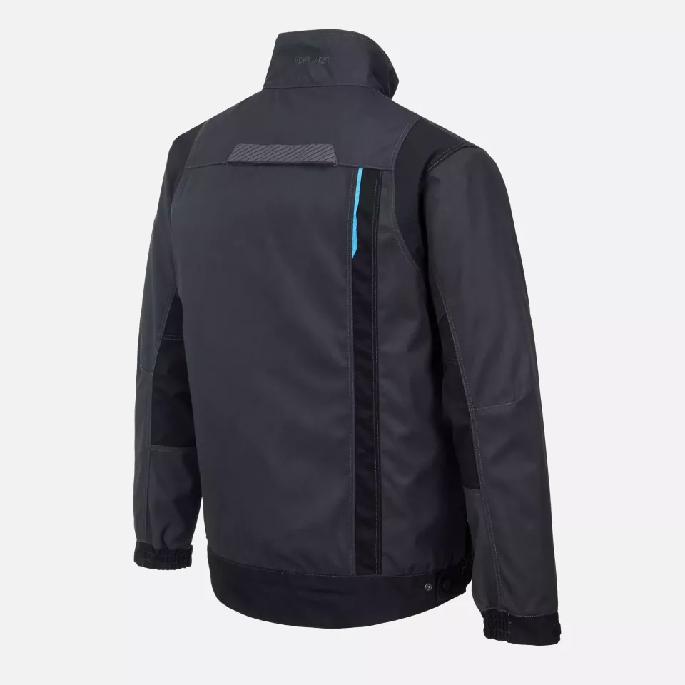 Portwest T703MGR, WX3 Work Jacket, Metal Grey, image 6, gallery thumbnail