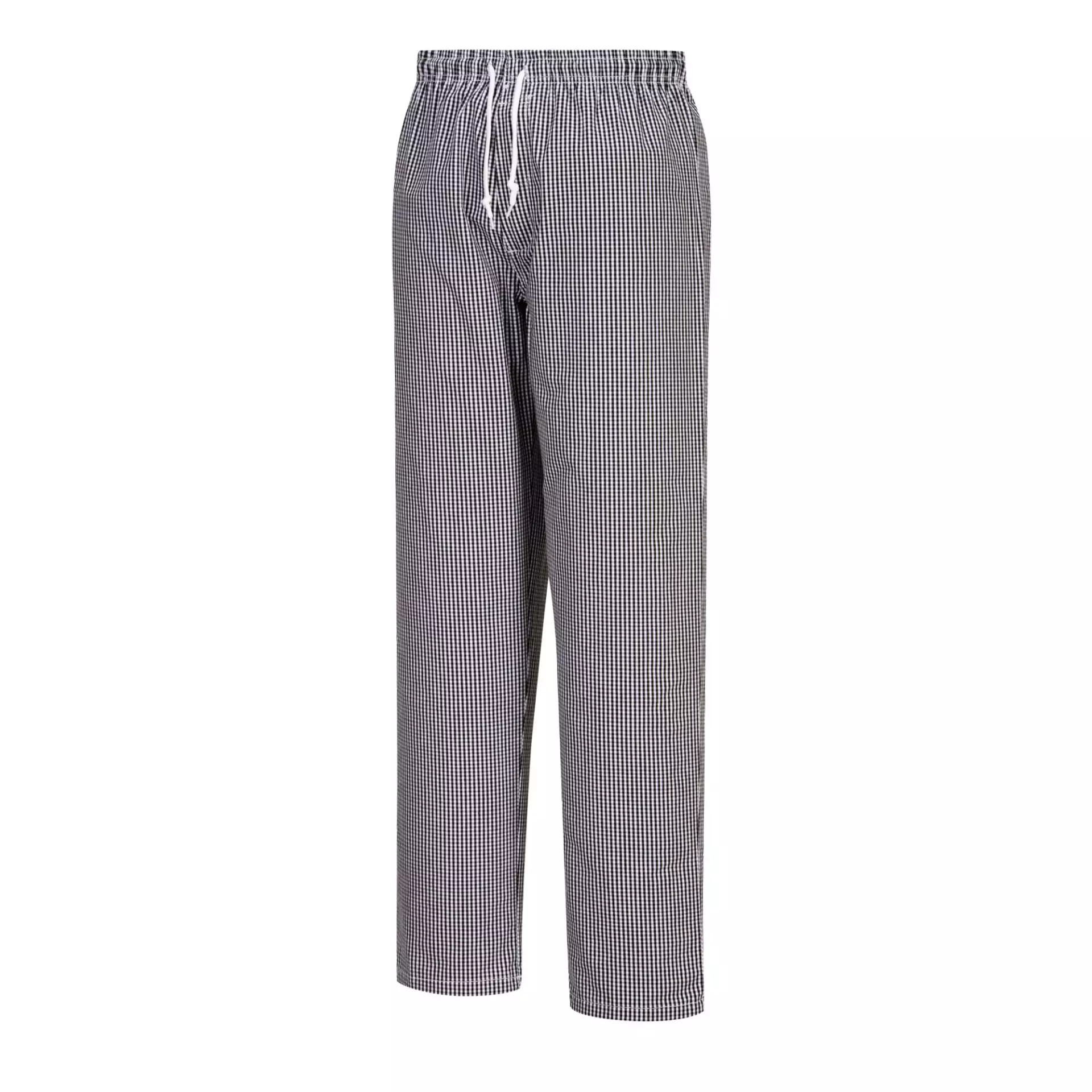Portwest C079CKR, Chef's Bromley Trousers, Black Check, image 3