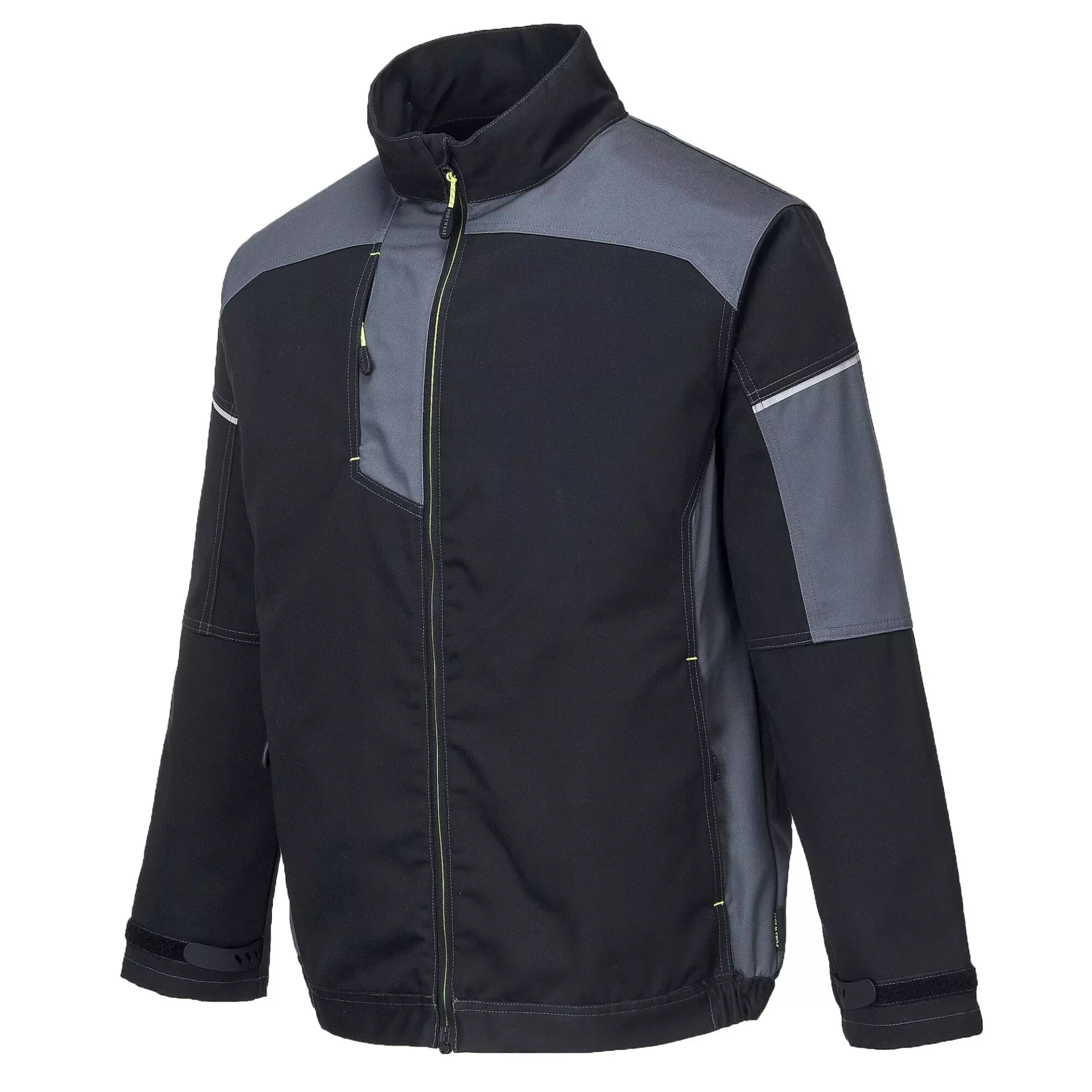 Portwest T603BZR, PW3 Work Jacket, Black/Zoom Grey, image 3