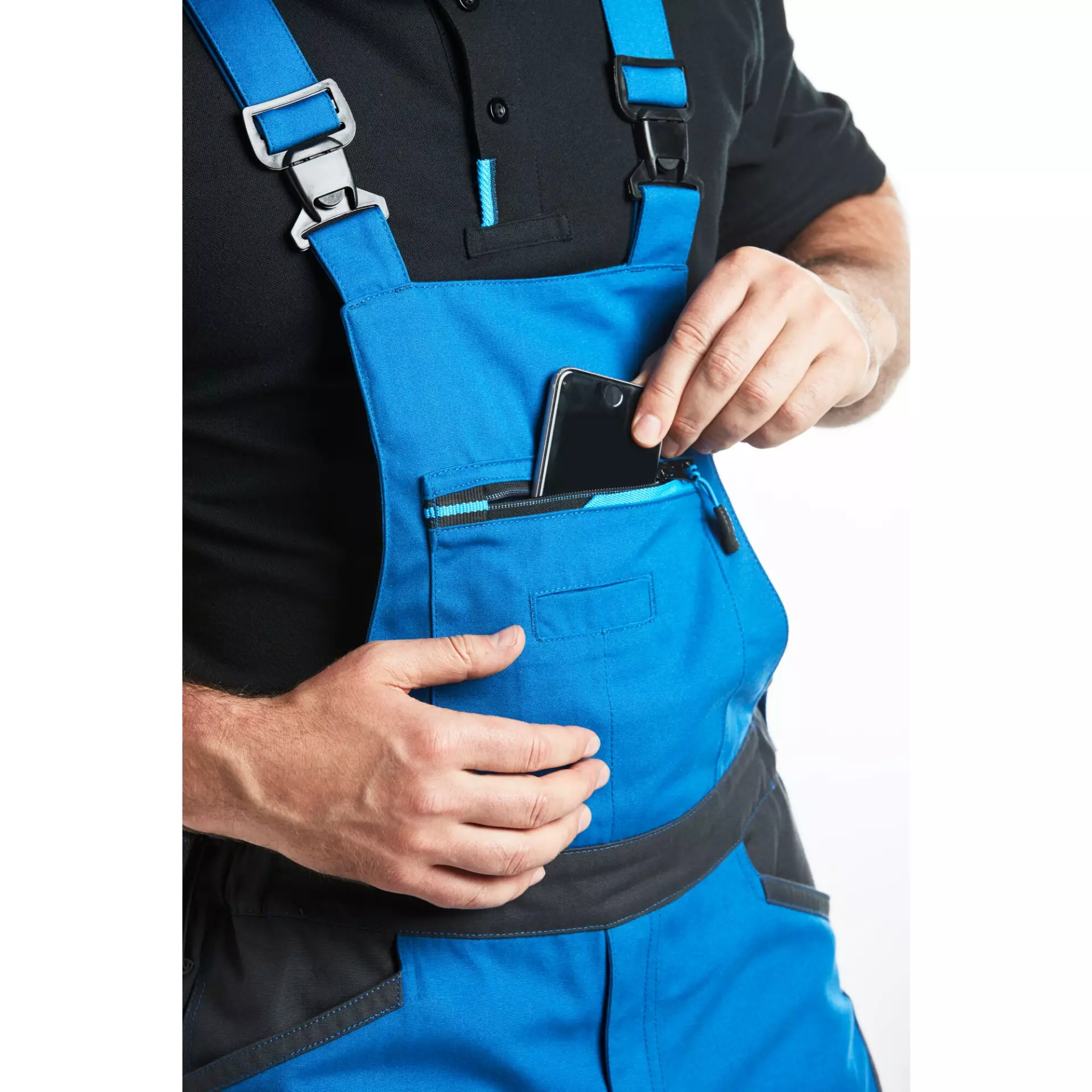 Portwest T704PBR, WX3 Bib and Brace, Persian Blue, image 7