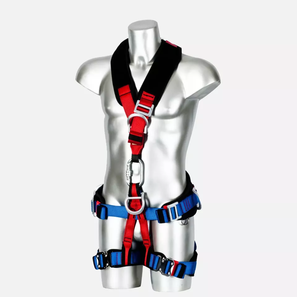 Portwest FP19RER, 4 Point Comfort Plus Harness, Red, image 4, gallery thumbnail