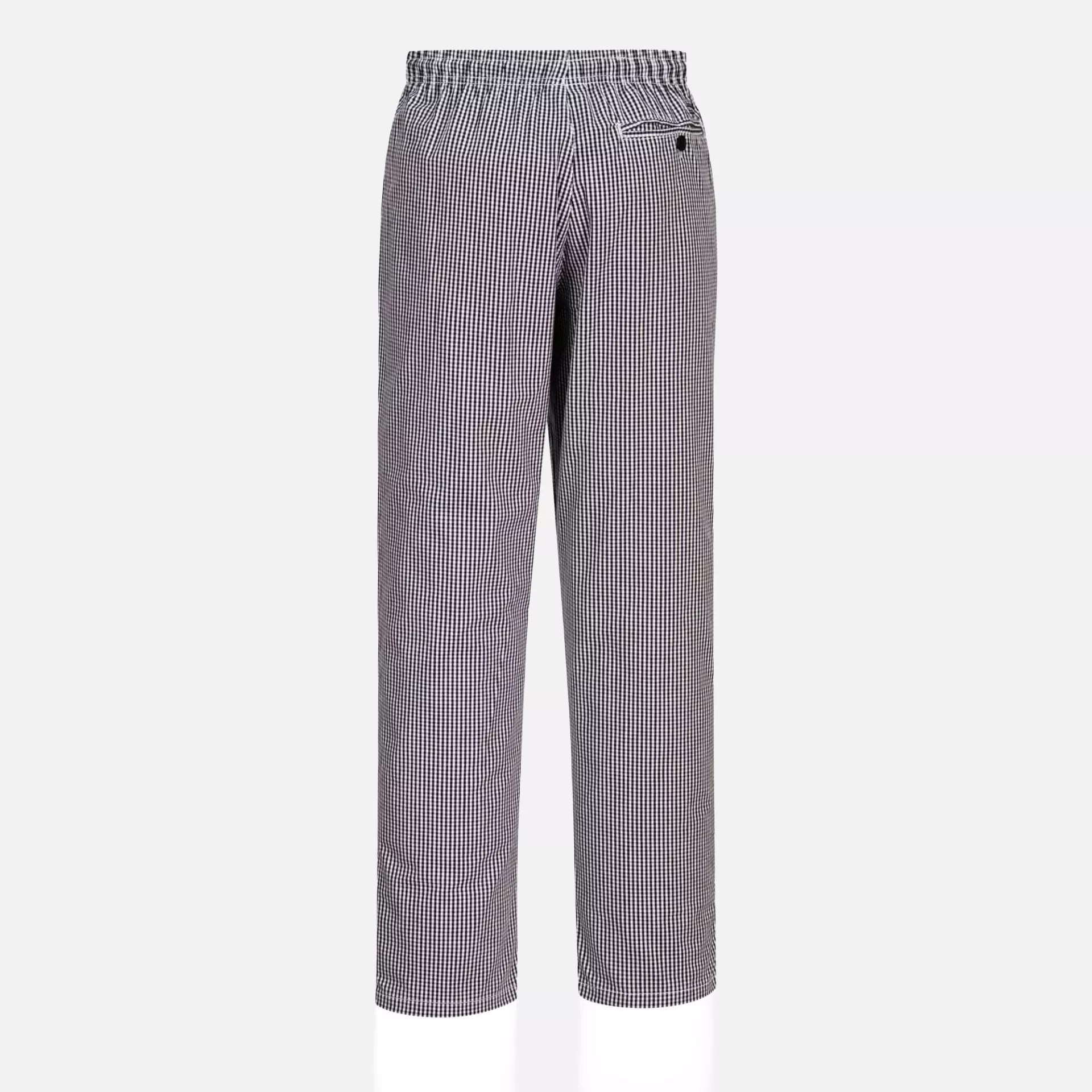 Portwest C079CKR, Chef's Bromley Trousers, Black Check, image 2