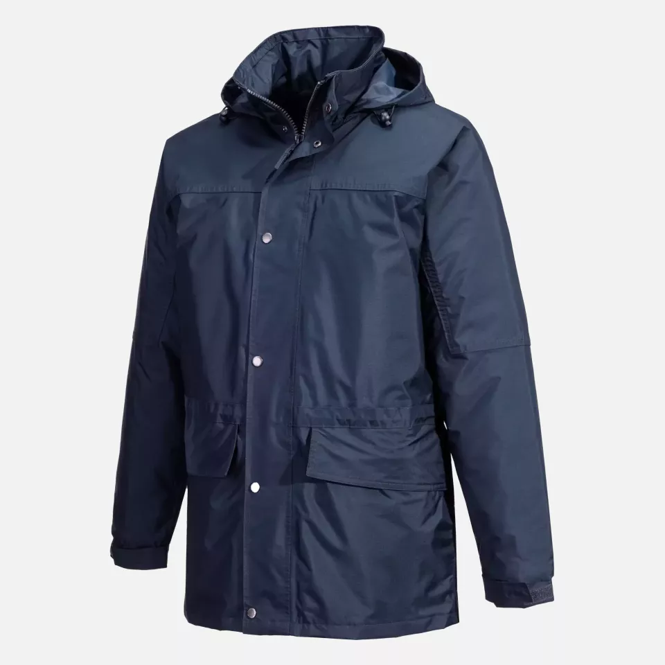 Portwest S523NAR, Oban Winter Jacket, Navy, image 4, gallery thumbnail
