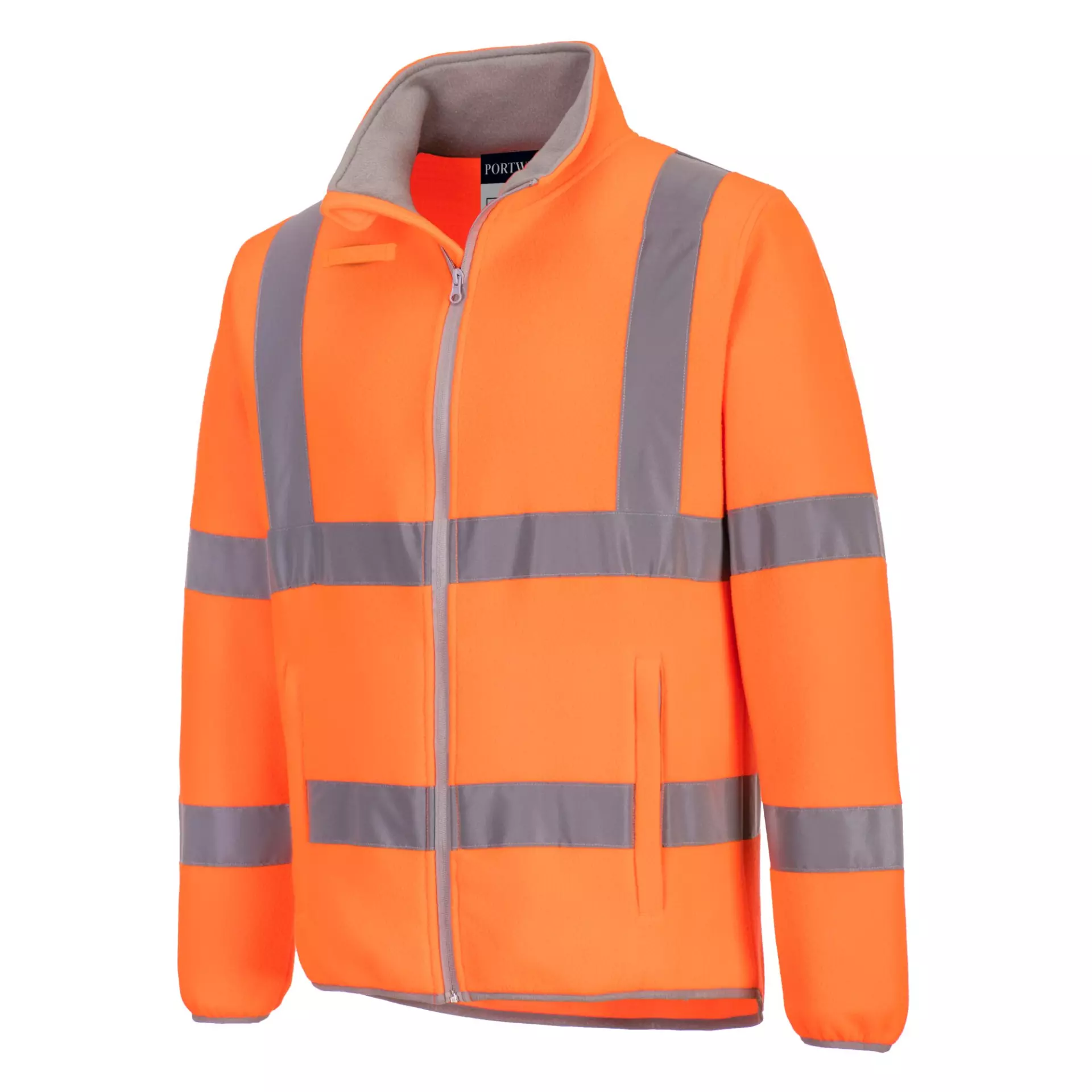 Portwest EC70ORR, Eco Hi-Vis Fleece, Orange, image 4