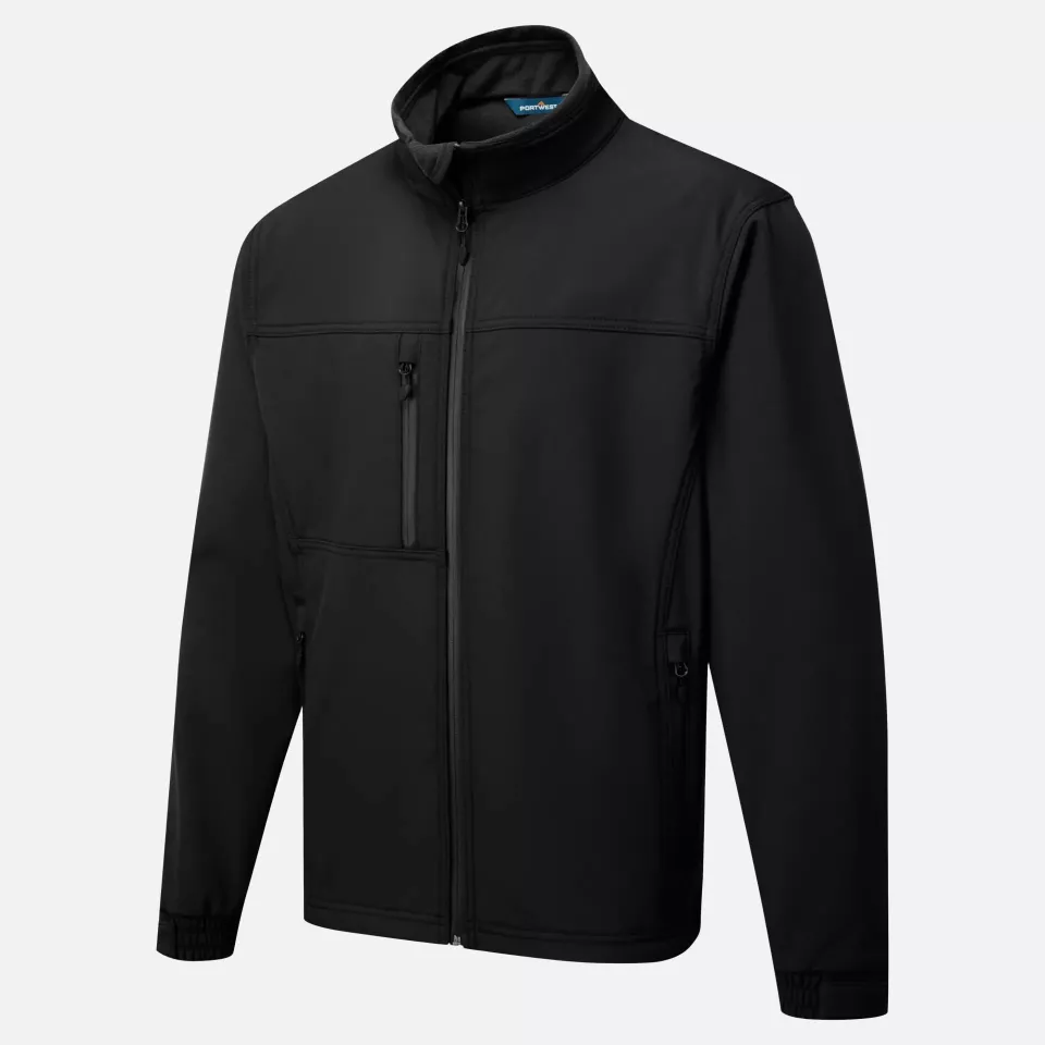 Portwest TK50BKR, Softshell (3L), Black, image 5, gallery thumbnail