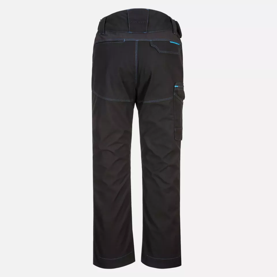 Portwest T711BKR, WX3 Service Trousers, Black, image 2, gallery thumbnail