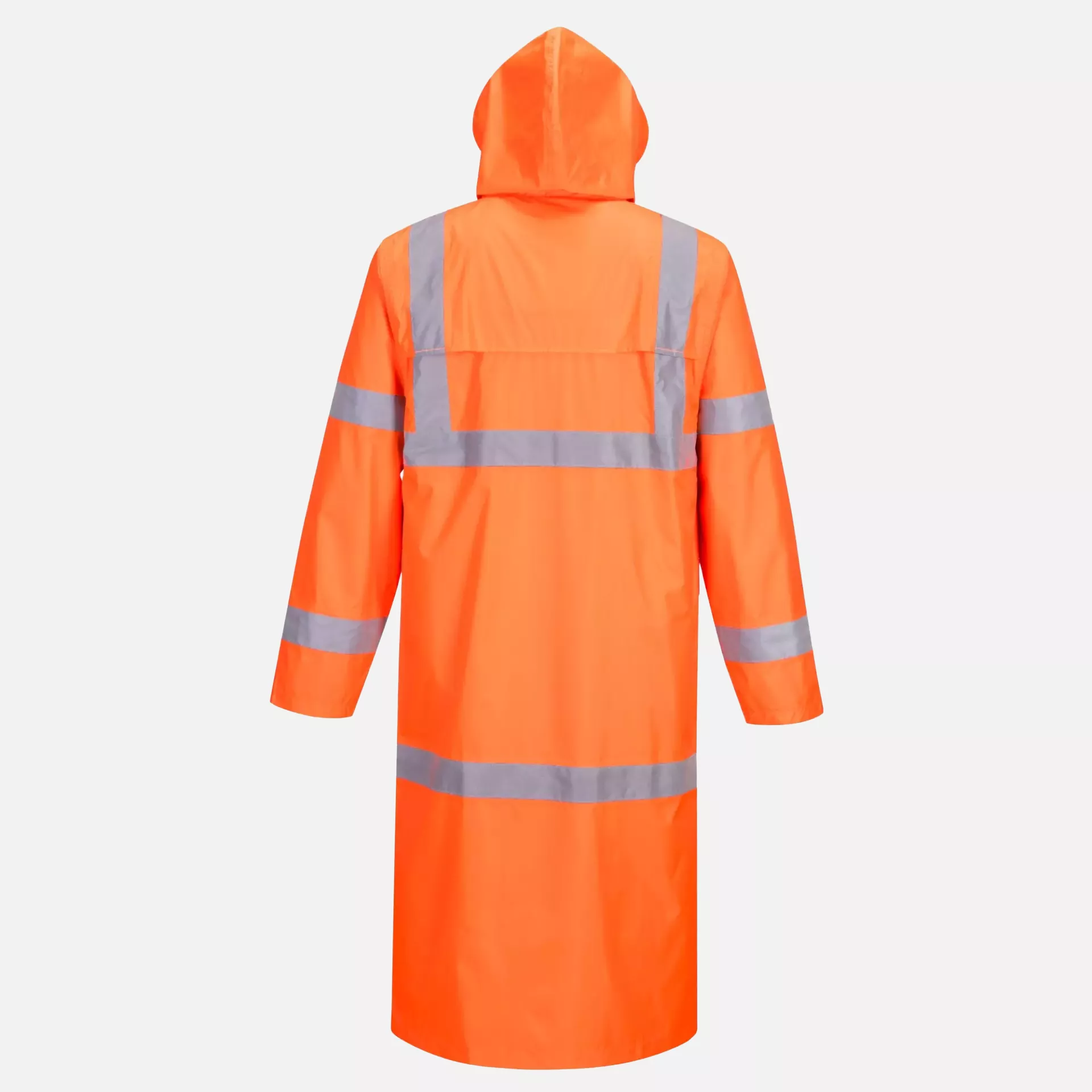 Portwest H445ORR, Hi-Vis Rain Coat 122cm, Orange, image 2
