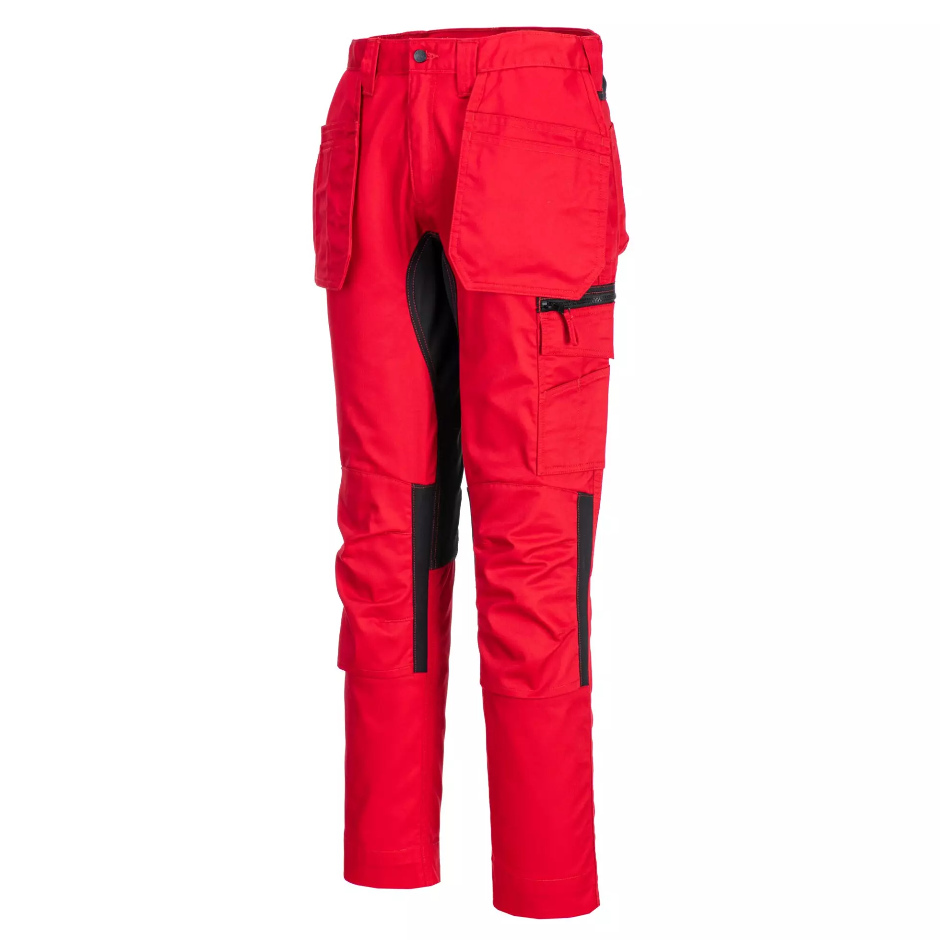 Portwest CD883DRR, WX2 Eco Stretch Holster Trousers, Deep Red, image 3
