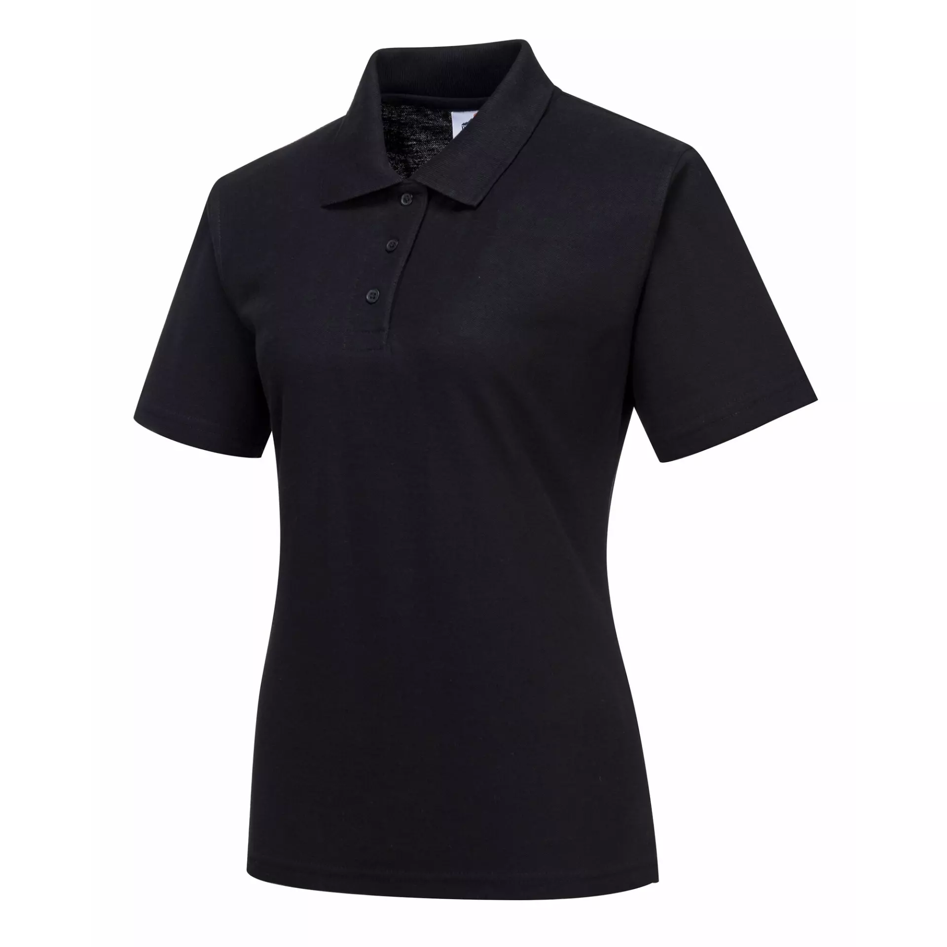 Portwest B209BKR, Naples Women's Polo Shirt, Black
