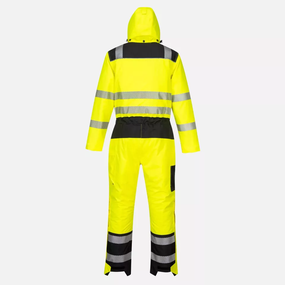 Portwest PW352YBR, PW3 Hi-Vis Winteroverall, Gelb/Schwarz, image 2, gallery thumbnail